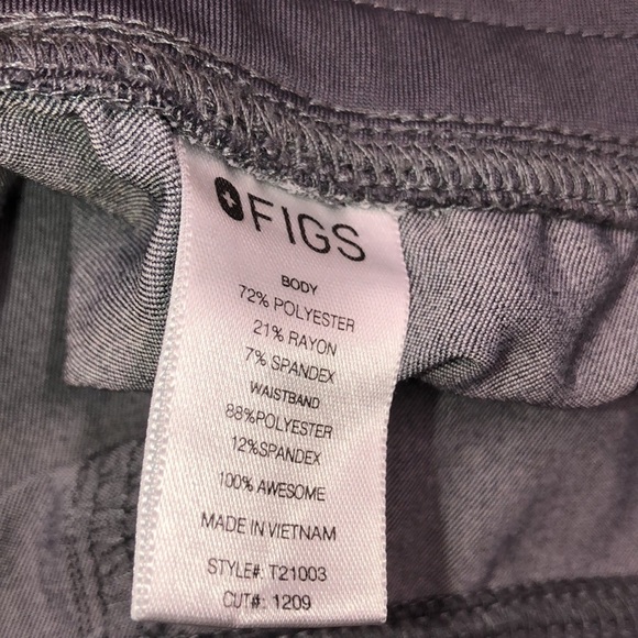 Figs Livingston graphite size small nurses scrubs - Picture 4 of 8